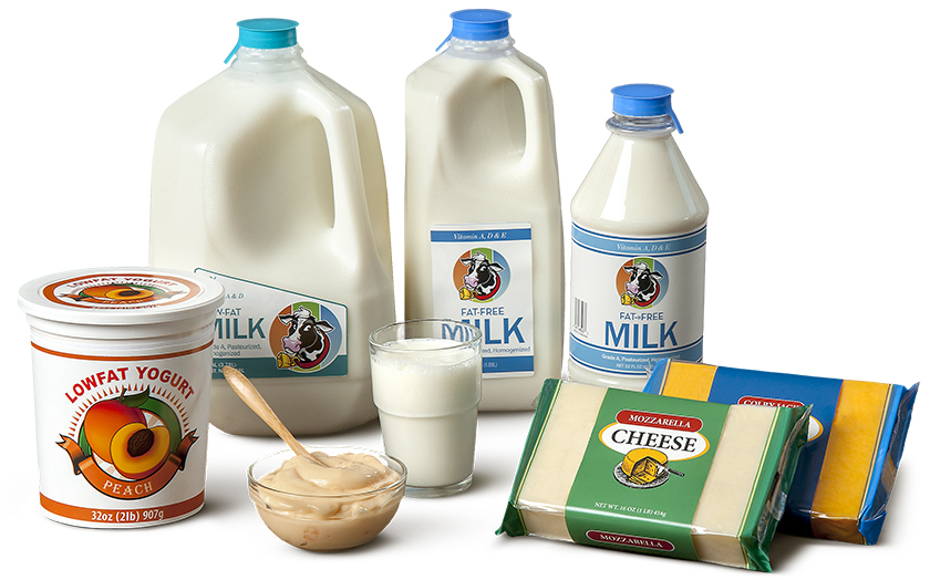 Productos lácteos: Huesos fuertes para un cuerpo fuerte