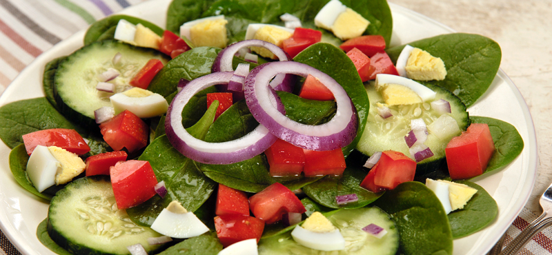 Get your greens with this yummy and easy salad.