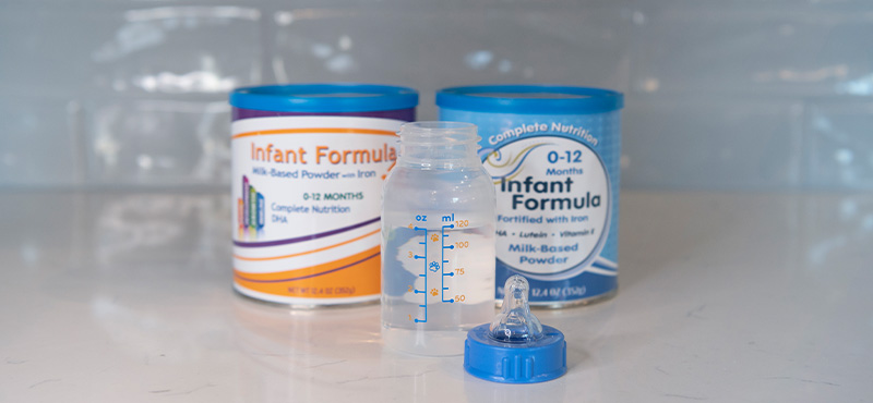 helping your baby change to a new formula
