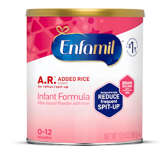 Enfamil Added Rice container