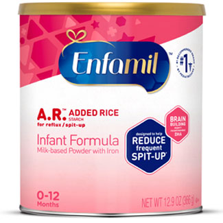 Enfamil Added Rice container